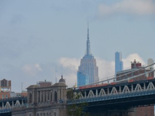 L'Empire State Building vu depuis le quartier de Dumbo, à Brooklyn (notre guide de New-York)