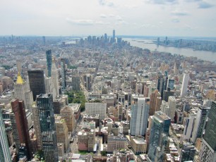 Vue depuis l'Empire State Building