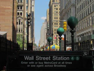 Paysage à Wall Street