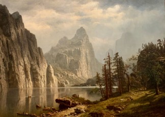 Yosemite peint par Albert Bierstadt (1866) au Metropolitan Museum of Art de New-York