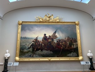 Washington traversant le Deleware au Metropolitan Museum of Art de New-York
