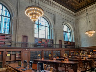 La très belle New-York Public Library de Manhattan