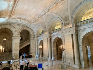 La très belle New-York Public Library de Manhattan