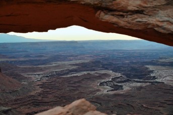 Mesa Arch à Canyonlands National Park, en Utah