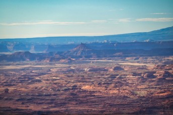 Grand View Point à Canyonlands National Park, le célèbre parc national de l'Utah