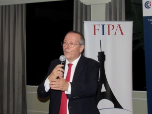 Xavier Capdevielle à la soirée des associations françaises à Miami organisée par L'Union des Français de l'Etranger, FIPA, Alliance Française et Miami Accueil