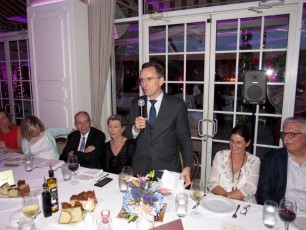 Dîner d'adieu au consul de France Clément Leclerc organisé à Miami par l'UFE Floride