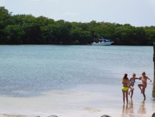 Sombrero Beach sur l'île de Marathon dans les Keys de Floride