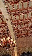 Hôtel Biltmore - Plafond décoré -