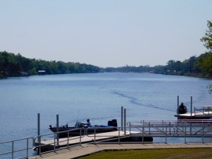 La Caloosahatchee River à La Belle, en Floride