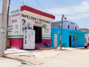 Village de Las Coloradas au Mexique