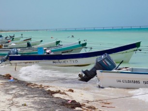La magnifique plage de Las Coloradas au Mexique