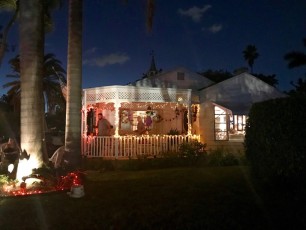Le quartier de Rio Vista à Fort Lauderdale durant Halloween