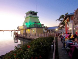 Le phare de la Stump Pass marina à Englewood en Floride