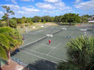 Académie de tennis au Club Med Sandpiper Bay à Port St Lucie en Floride