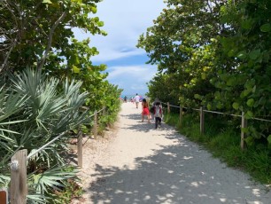 Cape Florida State Park, sur l'île de Key Biscayne (Miami en Floride)