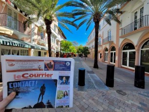 Le Courrier : le seul journal francophone distribué en Floride