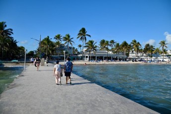 Plage de South Beach à Key West.