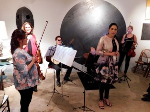 Vivica Genaux chantant à Musimelange : les concerts de musique de chambre à Miami.