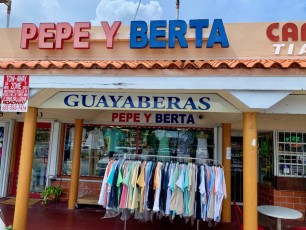 Miami : où acheter les plus belles guayaberas (chemises) (ici la boutique Pepe y Berta)