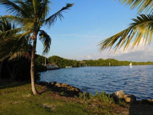Plage de Homestead Bayfront Park (près de Miami en Floride)