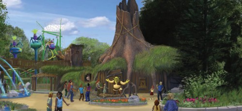 DreamWorks Land, Rencontre avec Shrek