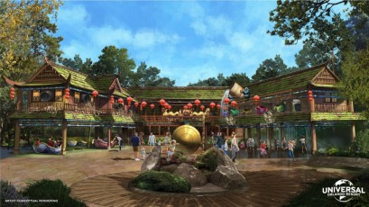 DreamWorks Land, Pos Kung-Fu Training Universal