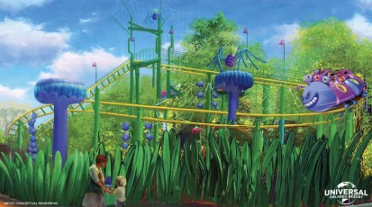 DreamWorks Land, Trollercoaster Universal