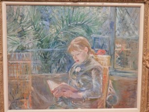 La Lecture, par Berthe Morisot / Museum of Fine Arts de St Petersburg en Floride