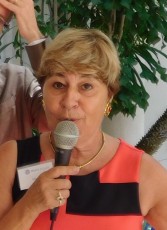 Geneviève Alixe, présidente de Miami-Accueil