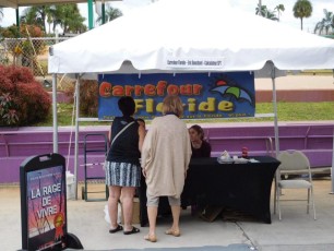 QuébecFest 2016 : Stand de Carrefour Floride