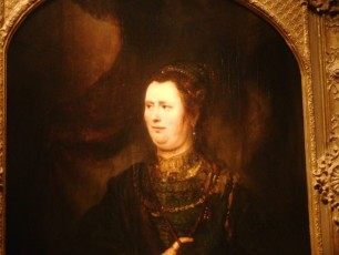 Peinture de Rembrandt au Musée d'Art au Ringling Museum à Sarasota / Floride