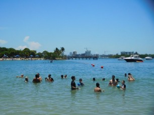 Plage d'Oleta River State Park / Miami Beach