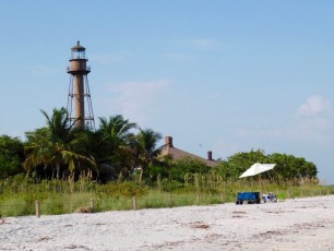 Lighthouse-beach-Sanibel-Island-plage-phare-Floride-9393