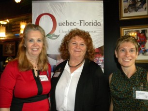 Sophie Proulx, Susan Harper et Elaine Brouca.