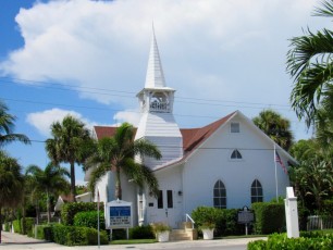 Eglise à Boca Grande, sur Gasparilla Island, sur la côte ouest de la Floride