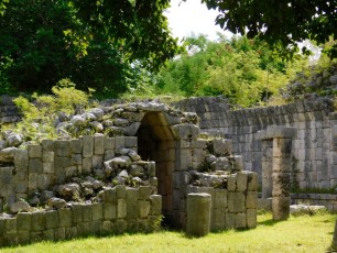 Ruines de la cité maya de Chichen Itza.