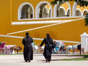 Monastère de San Antonio de Padua à Izamal : la ville jaune du Yucatan (Mexique)