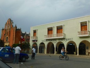 Eglise de Temozon au Mexique