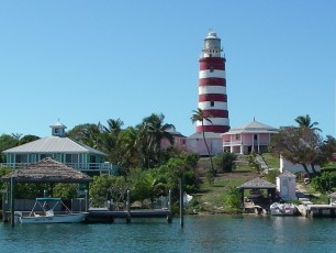 Bahamas Abacos Elbow Cay -Hopetown phare