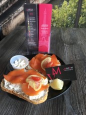 Maison Valentine Miami Beach tartines saumon