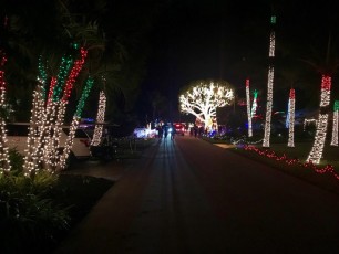 Décorations de Noël à Pompano Beach en Floride