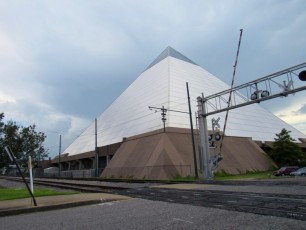 L'intérieur de la pyramide de Memphis