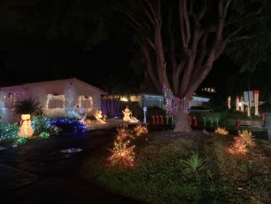 Décorations de Noël à Pompano Beach en Floride