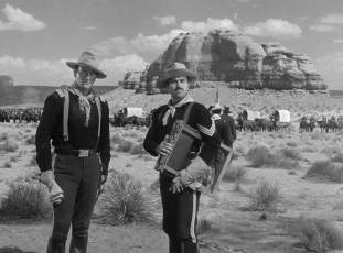 Le film Fort Apache, avec John Wayne