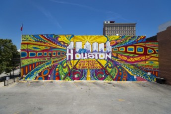 Fresque à Downtown Houston