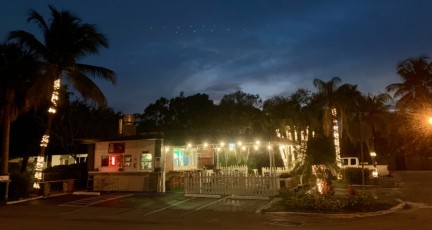 Lumière de Noël dans le quartier de Riverside Park à Fort Lauderdale en Floride