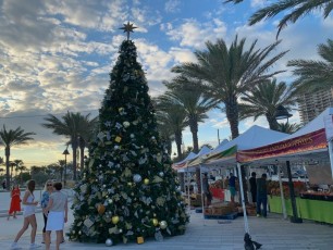Décorations de Noël à Fort Lauderdale