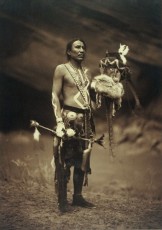 Un navajo dansant. The Yebichai.