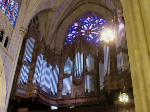 Visiter la cathédrale St Patrick de New-York : ma grande orgue